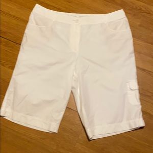 Ladies bermuda shorts.